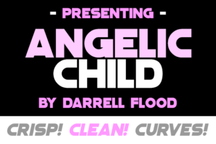 Angelic Child: The Perfect Sans Serif Font for Handmade Creators