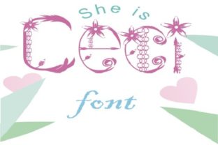 Ceci: A Charming Decorative Typeface for Editorial Design