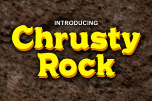 Chrusty Rock: A Handwritten Serif for Authentic Brand Identity
