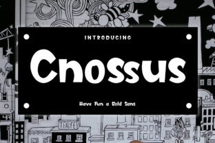 Cnossus: The Quirky Comic Typeface That Elevates Brand Identity