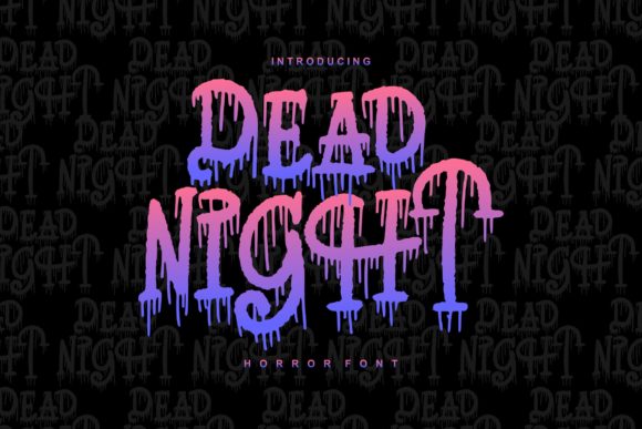 Dead Night Typeface: A Spooky Serif for Dark Branding