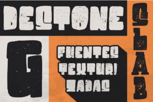 Destone: A Modern Slab Serif Typeface for Web Design