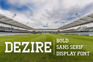 Dezire: A Slab Serif Typeface for Modern Web Design