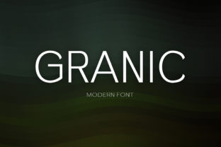 Granic: The Smart Sans Serif Typeface for Modern Crafters