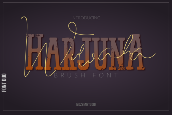 Harjuna: The Slab Serif Font That Elevates Small Business Branding
