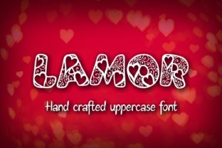 Lamor: A Hand-Drawn Display Typeface for Editorial Warmth