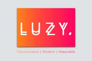 Luzy: A Modern Sans Serif Typeface for Contemporary Editorial Design