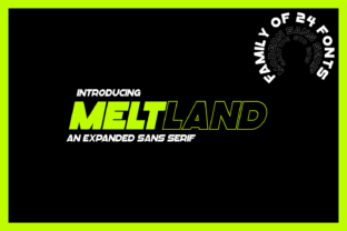 Meltland: The Modern Typeface That Elevates Small Business Branding