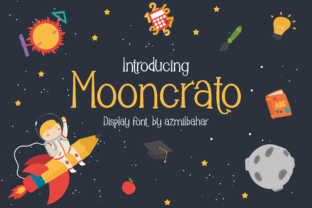 Mooncrato: A Whimsical Serif Font for Editorial Design and Branding