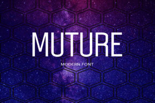 Muture: A Modern Sans Serif Typeface for Handmade Branding