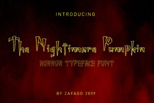 Nightimare Pumpkin: The Ultimate Horror Font for Scroll-Stopping Campaigns