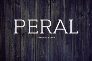 Peral Typeface: The Serif Font That Elevates Small Business Branding