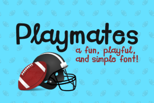 Playmates Typeface: A Friendly Font for Small Business Branding