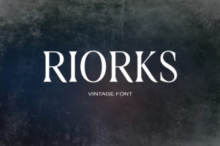 Riorks: The Strong Serif Typeface for Polished Brand Identity