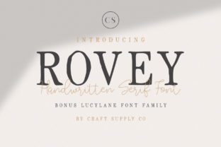 Rovey Duo: The Serif Typeface for Elegant Editorial Design