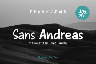 Sans Andreas: The Perfect Typeface for Handmade Crafts and Products