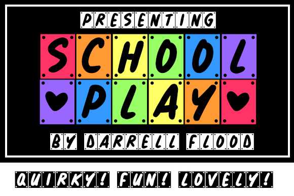 School Play: A Creative Font for Handmade Brand Identity