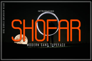 Shofar Typeface: A Modern Sans Serif for Clean Web Design
