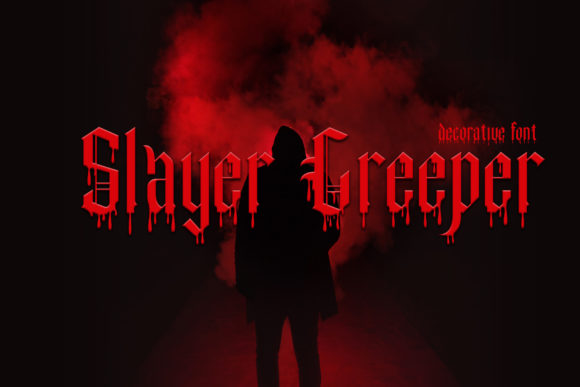 Slayer Creeper: The Iconic Blackletter Font for Bold Craft Projects