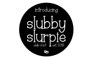 Slubby Slurpie: The Perfect Typeface for Authentic Small Business Branding