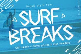 Surf Breaks: The Fresh Sans Serif Typeface for Summer Branding