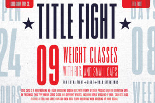 Title Fight: The Sans Serif Typeface for Bold Brand Identity
