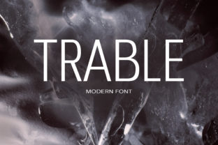 Trable: The Perfect Sans Serif Font for Handmade Products
