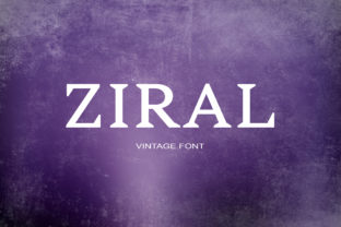 Ziral: A Serif Font for Modern Web Design Projects